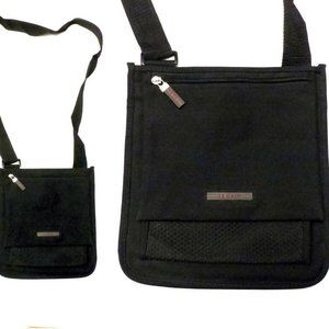 Amicci Crossbody Messenger Travel Bag Black
